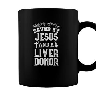 Liver Transplant Jesus Organ Donor Surgery Recovery Coffee Mug - Seseable