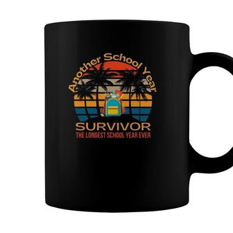 Longest School Year Ever Survivor Funny Student Teacher 2021 Ver2 Coffee Mug - Seseable