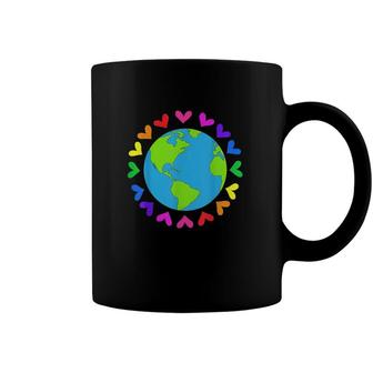 Love Earth Day Environment Activist Planet Earth Coffee Mug | Mazezy