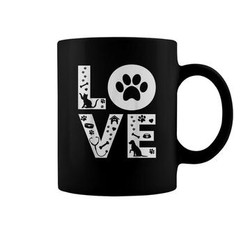 Love Vet Tech Veterinarian Technician Veterinary Assistant Coffee Mug - Seseable