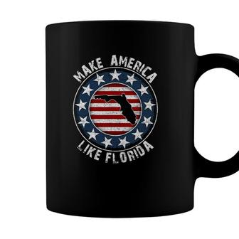Make America Like Florida Funny Political Governor Desantis Coffee Mug - Seseable