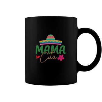 Mama Cita Red Heart And Pink Flower Great Coffee Mug - Seseable