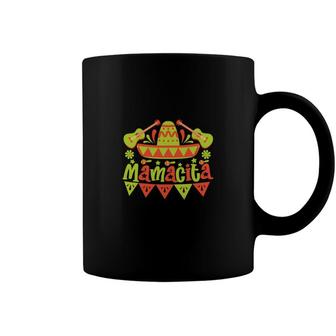 Mamacita Mexico Hat Guitar Cinco De Mayo Party Coffee Mug - Seseable
