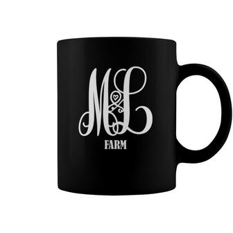 M&L Farm Horse Riding Tee Coffee Mug | Mazezy