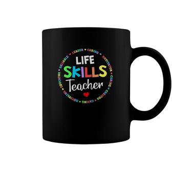Matching Life Skills Teacher Squad Special Ed Sped Team Crew Coffee Mug | Mazezy