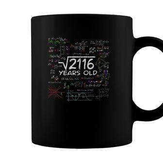 Math Square Root Of 2116 Vintage 46Th Birthday 46 Years Old Coffee Mug - Seseable