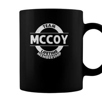 Mccoy Gift Funny Surname Family Tree Reunion Idea Coffee Mug - Seseable