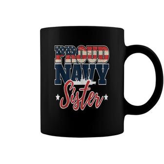 Memorial Day Veterans Day Proud Family Navy Sister Coffee Mug - Seseable