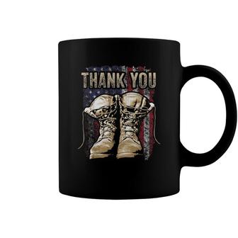 Memorial Day Veterans Day Thank You For Your Service Coffee Mug - Seseable