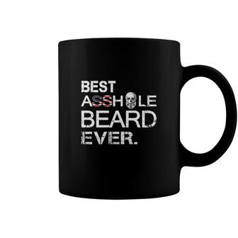 Mens Best Asshole Beard Ever Coffee Mug - Monsterry