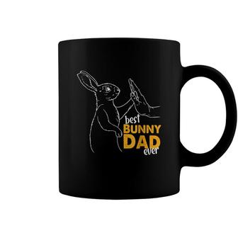 Mens Best Bunny Dad Ever Rabbit Daddy Bunny Father Mens Bunn Coffee Mug - Seseable