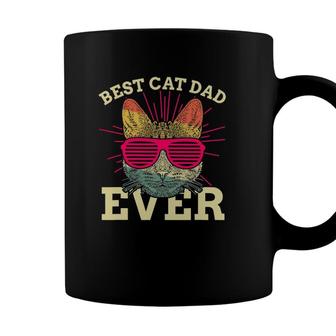 Mens Best Cat Dad Ever - Cat Dad Coffee Mug - Seseable
