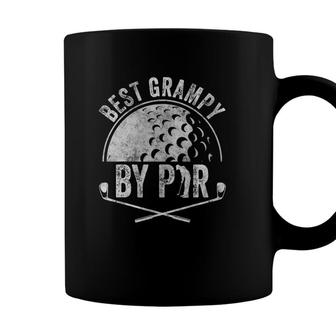 Mens Best Grampy By Par Golf Lover Sports Gift Golf Golfer Coffee Mug - Seseable
