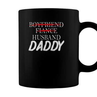 Mens Boyfriend Fiance Husband Daddy Fathers Day Gift Coffee Mug - Seseable