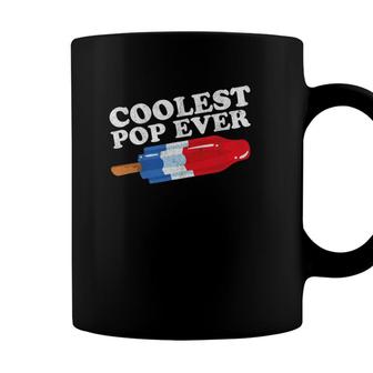 Mens Coolest Pop Ever Popsicle Funny Retro Bomb Fathers Day Gift Coffee Mug - Seseable