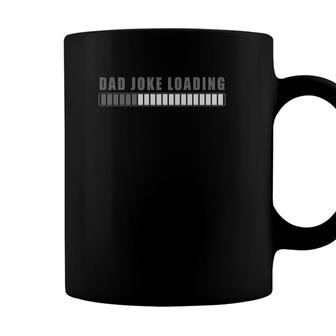 Mens Dad Joke Loading Funny Novelty Grandpa Daddy Papa Father Coffee Mug - Seseable