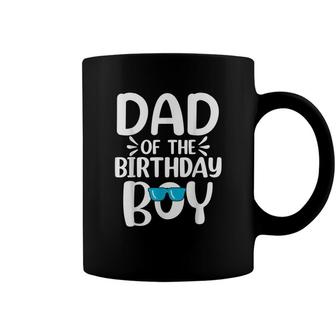 Mens Dad Of The Birthday Boy Funny Papa Fathers Day Coffee Mug - Seseable