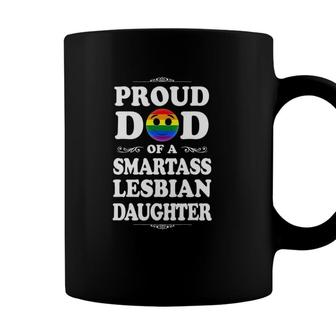 Mens Emojicon Proud Dad Fathers Day Gay Pride Gift Tee Coffee Mug - Seseable