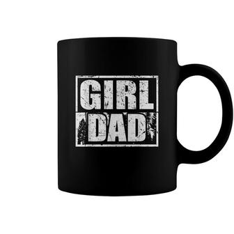 Mens Funny Dad Quotes Cute Girl Dad Outfit From Daughters Coffee Mug - Seseable