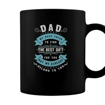 Mens Funny Fathers Day From Wife Daughter Or Son For Dad Coffee Mug - Seseable
