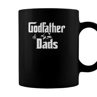 Mens Godfather Of Dads Fathers Day Grandpa Papa Granddad Mens Coffee Mug - Seseable