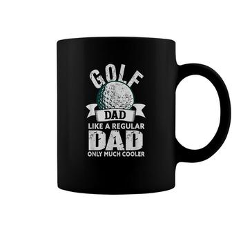 Mens Golf Dad - Funny Golfing Golfer Dad Coffee Mug - Seseable