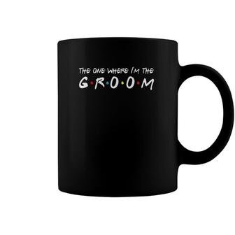 Mens Im The Groom Bachelor Party Stag Groomsmen Getaway Wedding Coffee Mug | Mazezy