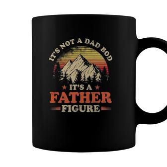 Mens Its Not A Dad Bod Its A Father Figure Mountain Coffee Mug - Seseable