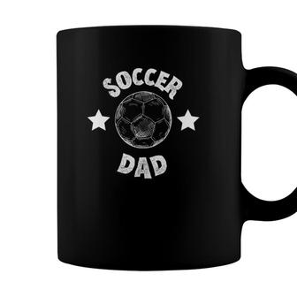 Mens Mens Soccer Dad Family Football Team Player Sport Father Coffee Mug - Seseable