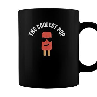Mens The Coolest Pop Dad Fathers Day Gift Coffee Mug - Seseable