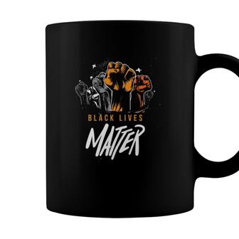 Mens Womens Kids Black Lives Matter Quotes Graphic Design Coffee Mug | Seseable UK