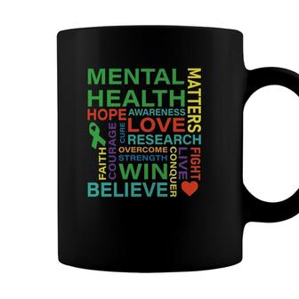 Mental Health Matters Awareness Depression Coffee Mug - Seseable