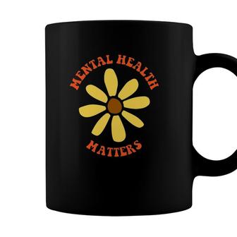 Mental Health Matters Vintage Mental Health Awareness Coffee Mug - Seseable