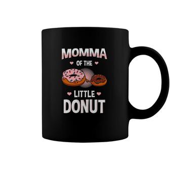 Momma Of The Little Donut Gender Reveal Announcement Coffee Mug | Mazezy