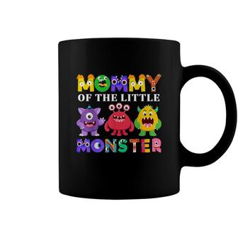 Mommy Of The Little Monster Birthday Party Family Monster Coffee Mug - Seseable