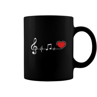 Music Teacher And How To Feel Music With All Your Heart Coffee Mug - Seseable