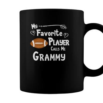 My Favorite Player Calls Me Grammy Football Coffee Mug - Seseable