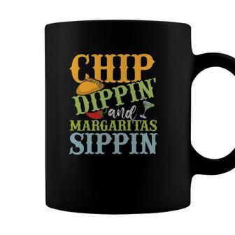 Nachos Chip Dippin And Margaritas Sippin Cinco De Mayo Coffee Mug - Seseable