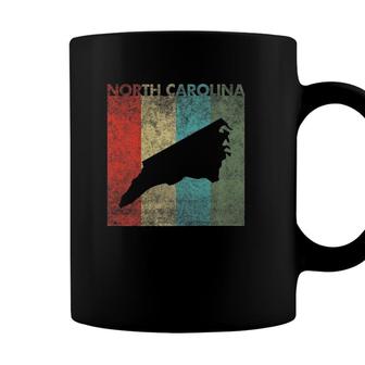 North Carolinamen Women Retro State Home Roots Gifts Coffee Mug - Seseable