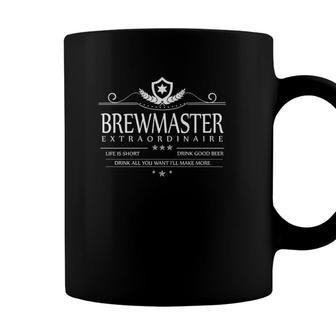 Number One Brewmaster - Craft Beer Home Brewing Brewer Coffee Mug - Seseable