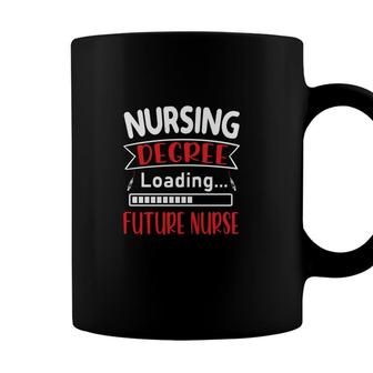 Nursing Degree Loading Future Nurse New 2022 Coffee Mug - Seseable