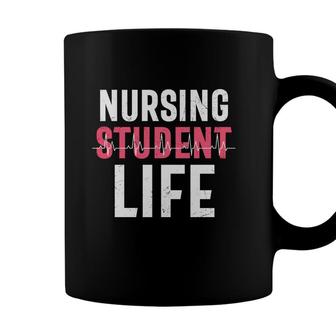 Nursing Student Life Heartbeat Great Pinl Nurse New 2022 Coffee Mug - Seseable
