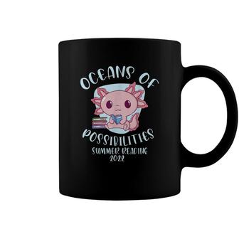 Oceans Of Possibilities Summer Reading 2022 Cute Sloth Books Coffee Mug | Mazezy