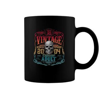 Official Adult Limited Edition 2004 18 Years Old Birthday Coffee Mug | Mazezy