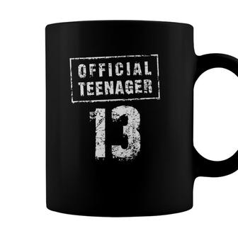 Official Teenager 13 13Th Birthday Gift Grandson 13 Years Old Coffee Mug - Seseable