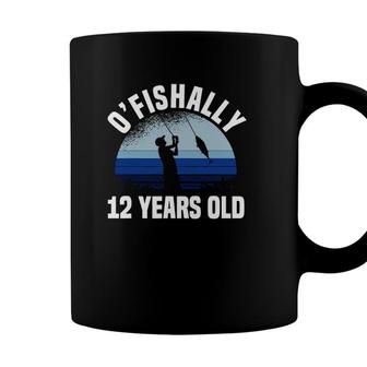 Ofishally 12 Years Old Fisherman 12Th Birthday Fishing Coffee Mug - Seseable