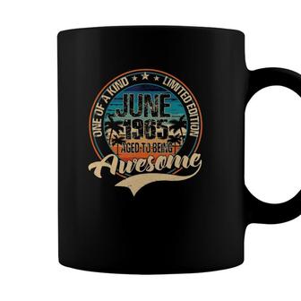 One Of A Kind Limited Edition June 1965 Aged To Being Awesome Coffee Mug - Seseable