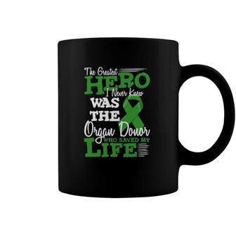Organ Donor Quote Graphic Kidney Transplant And Heart Donor Coffee Mug | Mazezy