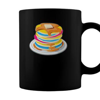 Pansexual Lgbtq Buttermilk Pancakes Gay Pride Month Coffee Mug - Seseable