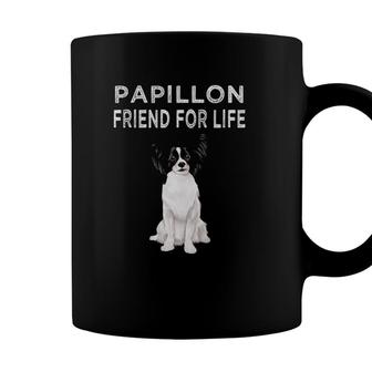 Papillon Friend For Life Dog Friendship Coffee Mug - Seseable